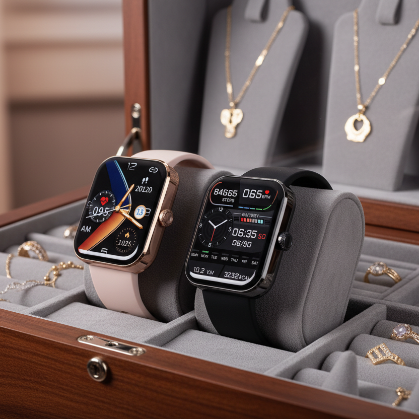 GLUCOWATCH – Gesundheitsuhr – Schmerzfreie Blutzucker-Messung & Vitalfunktionen in Echtzeit