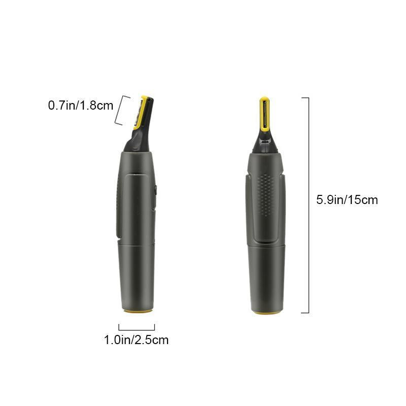 Ultradünner Präzisionstrimmer | Mikro-Oszillations-Klingen | Titan-Edelstahl-Technologie | Integrierte LED-Ausleuchtung | Ergonomisches Design