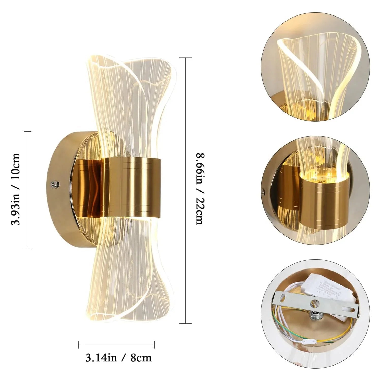Wandleuchte - BOUCHIA