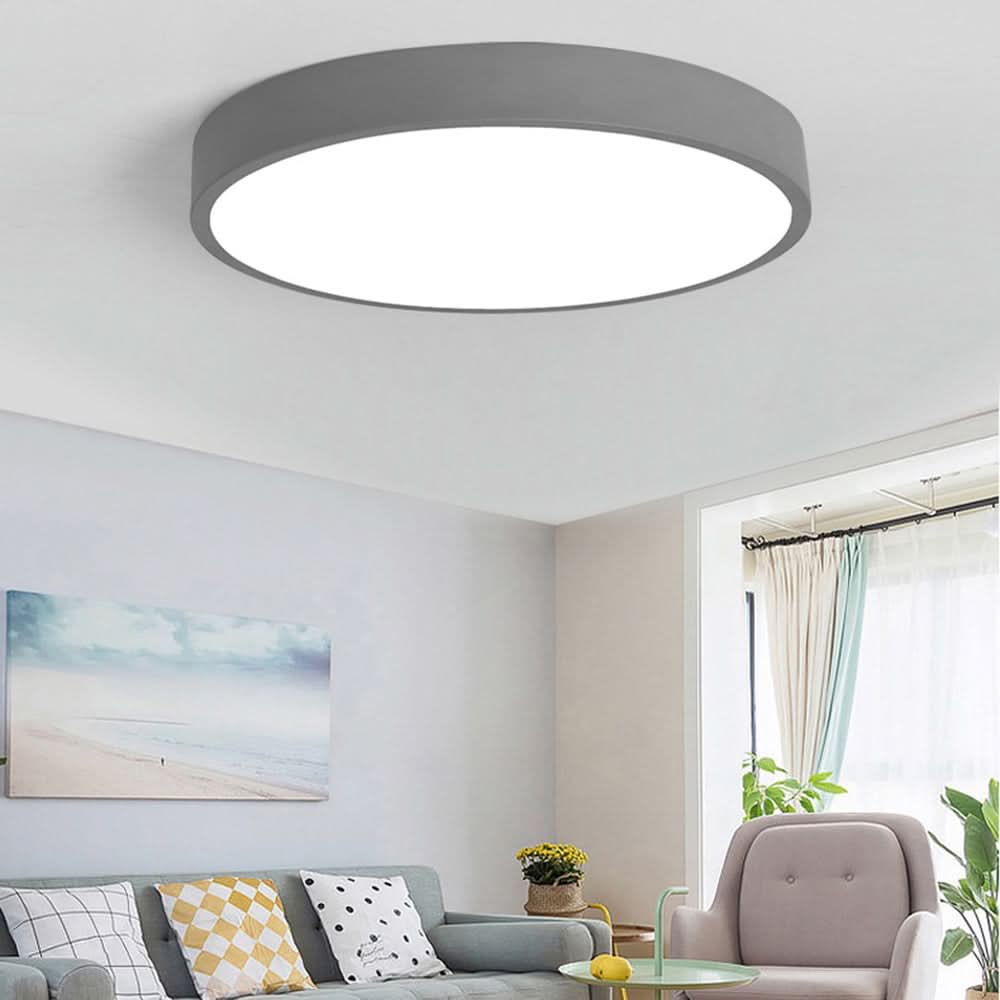 Eterna LuxeRound LED Licht | Dekorative runde Deckenleuchte für modernes Wohnzimmer, Kinderzimmer & Büro