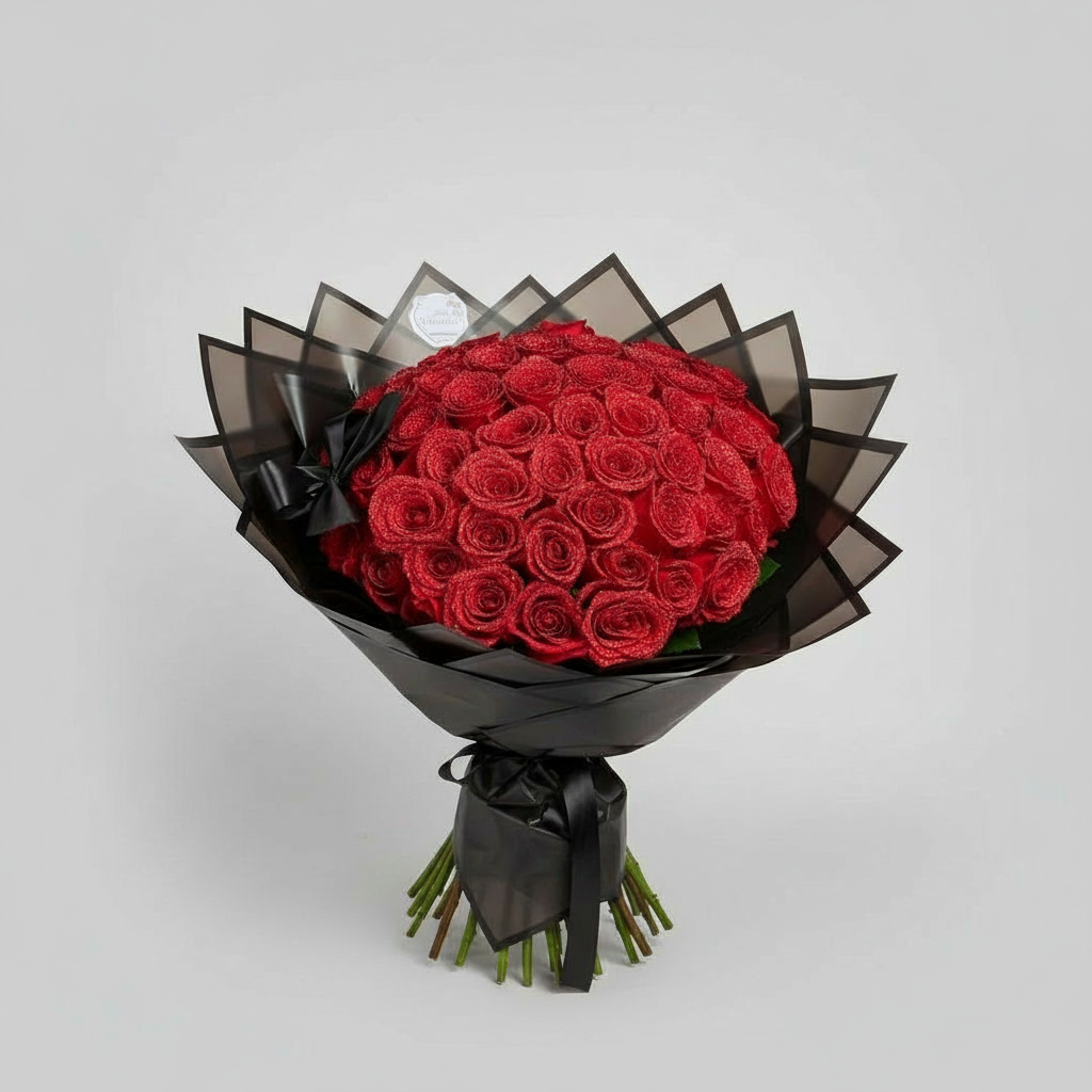 Ewige Glitzer-Rose | Handgefertigte Dekorative Kunstblume | Funkelndes Kristall-Finish | Exklusives Geschenkset für besondere Anlässe | Dauerhaft & Pflegefrei