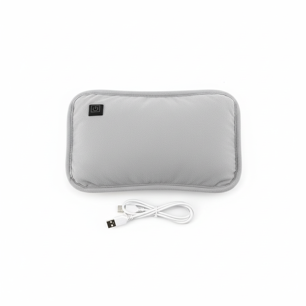 Tragbares Graphen-Heizkissen | USB-Wiederaufladbar | 3 Temperaturstufen | Ergonomischer Hand- & Bauchwärmer | Inkl. intelligenter Abschaltautomatik