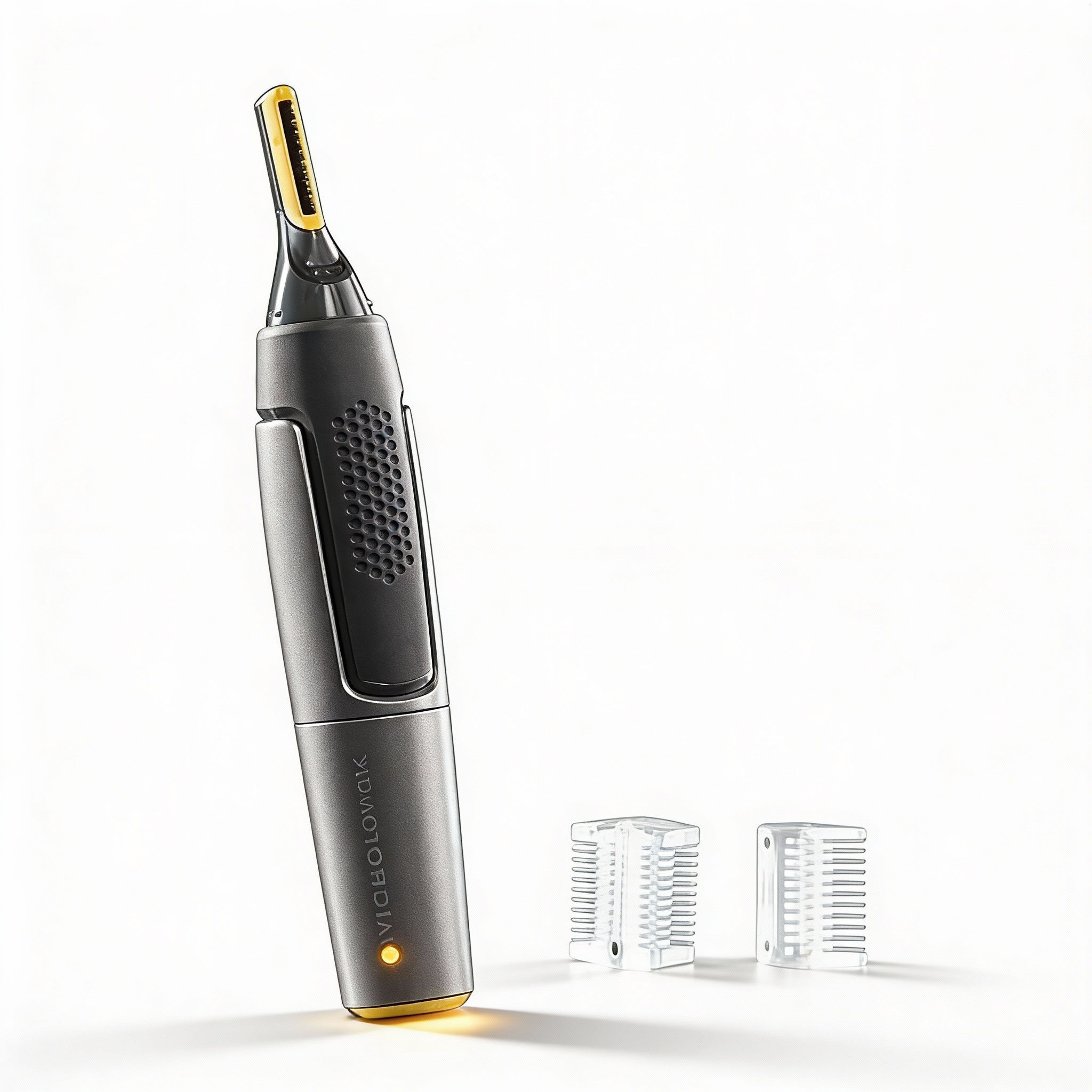 Ultradünner Präzisionstrimmer | Mikro-Oszillations-Klingen | Titan-Edelstahl-Technologie | Integrierte LED-Ausleuchtung | Ergonomisches Design