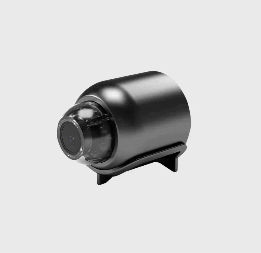 Ultrakleine WiFi-IP-Kamera | 1080p Full-HD | 120° Weitwinkel-Optik | Infrarot-Nachtsicht & Bewegungssensor | 2-Wege-Audio | Weltweiter Fernzugriff