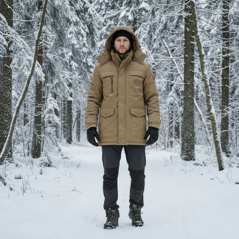 GlacierWear – Wärmender Parka mit winddichter Fleece-Fütterung